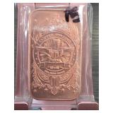 Liberty Copper 999 Fine One AVDP Oz Bar