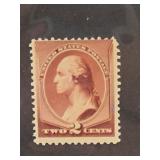 1883 2Â¢ Washington Scott #210 Stamp
