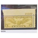 U.S. #C-17 8Â¢ Air Mail Rotary Press Stamp