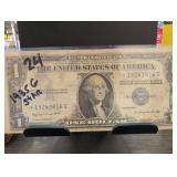 1935 G One Dollar Silver Star Certificate