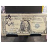 1957A One Dollar Silver Certificate Star