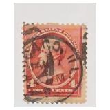 1888 U.S. #215 Andrew Jackson Carmine 4Â¢ Stamp