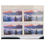 2009 USA Grand Teton National Park Stamp Pane