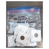 37-Coin Lincoln Cent Mixed-Date Group
