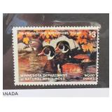 1984 Minnesota Wood Ducks $3 Duck Stamp