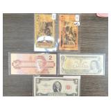 U.S. #715 Washington 10c Orange Block of Four