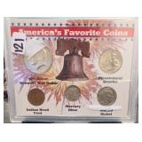 Five-Coin 1914-1918 Lincoln Cent Collection