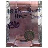 1828 Sardinia 5 Lire, Charles Felix Silver