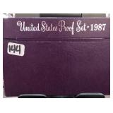 1989 U.S. Mint Proof Set, Five Coins