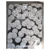 3 Empty Coin Folders: Mercury, Washington, Kennedy