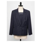 Forecastel Pinstripe Jacket & Skirt Set 5/6