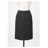 Esprit Black Tweed Pencil Skirt