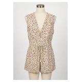 Plenty Floral Cotton Romper Size 4