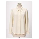 Liz Claiborne Petite 8 Polyester Blouse