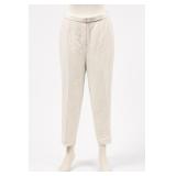 Petite Sophisticate White Pants Size 2