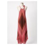 BCBGMAXAZRIA Pink Sheer Maxi Dress Size 2