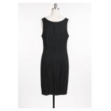 Cassis Black Sleeveless Dress