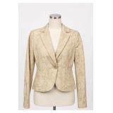 Banana Republic Brocade Blazer Size 2