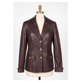 Jerry Lewis Classic Luxuries Leather Jacket XS