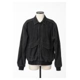 Spiegel Black Bomber Jacket, Size L
