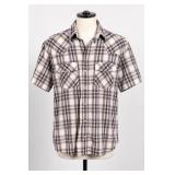 Urban Pipeline Large Plaid Short Sleeve Shirt