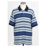 Tommy Hilfiger Striped Polo Shirt Size L/G