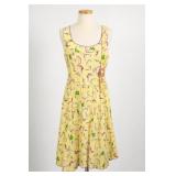 A.B.S By Allen Schwartz Size 4 Shoe Print Dress