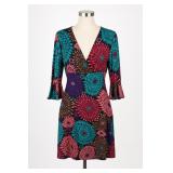 Silk Assets 100% Silk Floral Dress Size 3