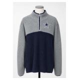 Dallas Cowboys Authentic XL Quarter-Zip Pullover