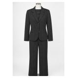 The Limited Size 6 Striped Two-Piece Suit