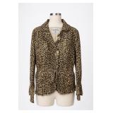 Pamela McCoy Collections Leopard Print Jacket