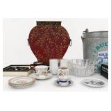 Winnie-the-Pooh Jar, Planter & Glass Pitcher Set