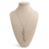 Sterling Silver High Heel Shoe Pendant Necklace