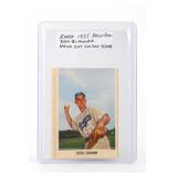 1955 Don Zimmer Hand Cut Golden Stamp Card