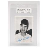 1969 Topps Deckle Edge Hoyt Wilhelm Signed Card