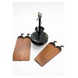 Hunter Ceiling Fan With Five Wood Blades
