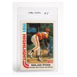 1982 Topps Nolan Ryan #5 Card