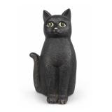Dept 56 Cast Iron Black Cat Doorstop