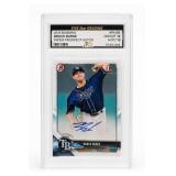 2018 Bowman Brock Burke GEM MT 10 Five Star Card