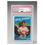 1959 Topps George Strickland PSA VG 3 Card