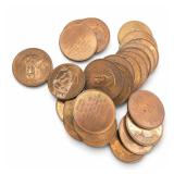 Approx. 24-Piece U.S. Presidential Coin Group