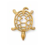 Brass Turtle Trivet