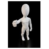 Gloss White Full-Body Child Mannequin