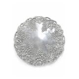 Arthur Court Grape Motif Handled Serving Tray