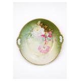 Thomas Bavaria Hand Painted Floral Handled Platter