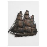 Vintage Sailing Ship Wall Hanging