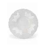 Made In Italy White Pierced Ornate Plate