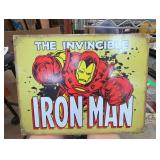 The Invincible Iron Man Metal Sign