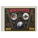 Winchester Repeating Arms Co Ammunition Chart Sign