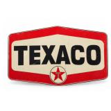 Texaco Porcelain Enamel Gasoline Sign 24 Inch